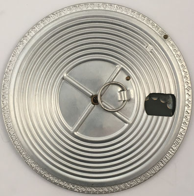 Reverso de la regla de cálculo circular  RSB (Rudolf Schade, Berlin) Universal