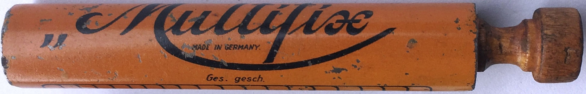 Capacidad de productos hasta 10x20. Ges. gesch. (gesetzlich geschützt), "protegido por ley"