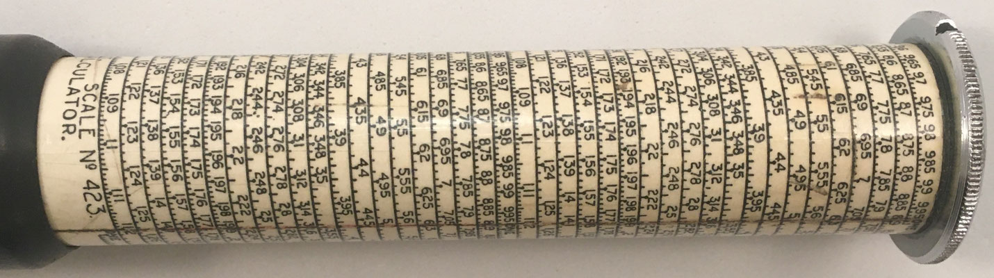 Escala nº 429, Copyright, Otis King's Poket Calculator