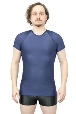 Herren T-Shirt Raglan Ärmel marine