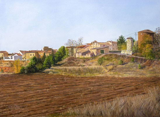 EN BARBECHO -Pastel sobre papel Canson (56 x 41) - 05/2021 