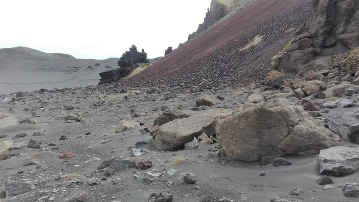 Vulkangestein Landschaft, Jan Mayen (2017)