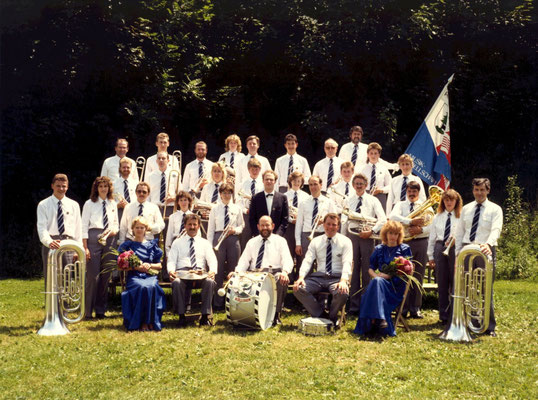 MGK am Aargauischen Kantonalen Musiktag Bremgarten Juni 1988