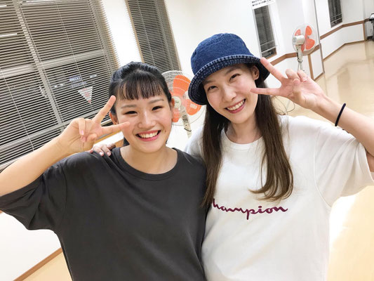 イロハとエム先生♪2人ともとっても良い笑顔！良い1枚です♪