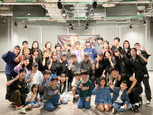 先日、稲毛ダンススクール DOWN BY LAW、並びに同グループの千葉ダンススクール Beat squadでダンスイベントに出演をしてまいりました♪