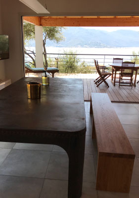 Banc en chêne