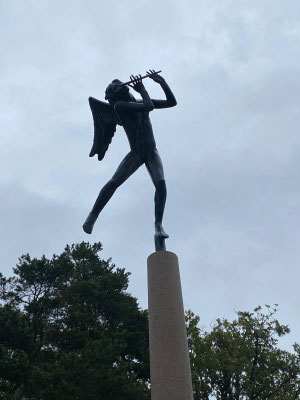 ...und im Millesgården/Lidingö 