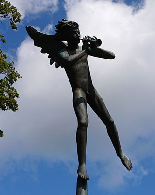 Flöten-Engel in Simrishamn...