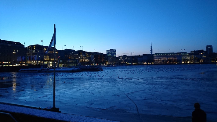 Winter in Hamburg