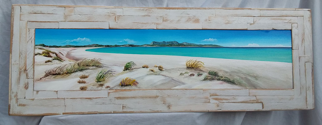 M 44 Quadro con cornice decapata - misure a scelta