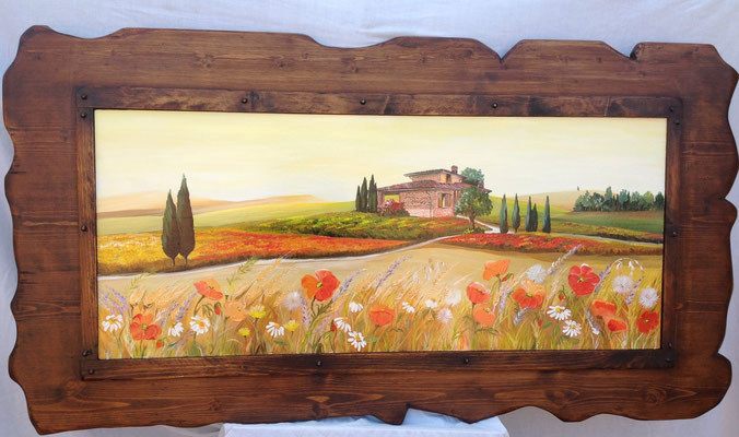 QO 218 QUADRO SU LEGNO - TUTTE LE MISURE