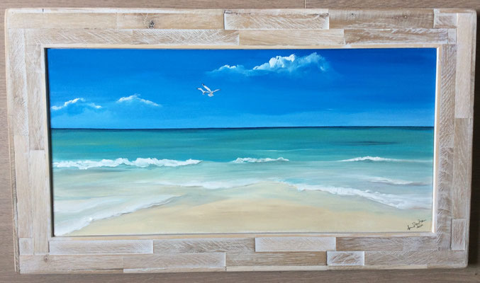 M 46 Quadro con cornice decapata - misure a scelta