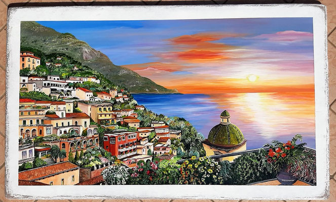 48 Quadro con cornice decapata - misure a scelta