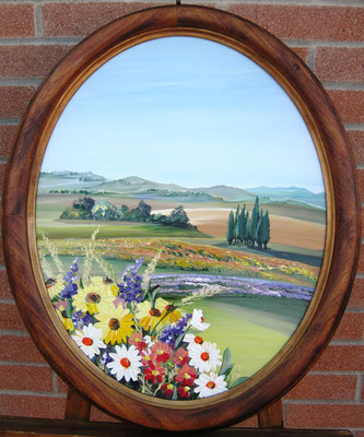 QP 177 QUADRO CORNICE OVALE 