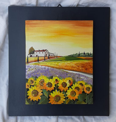 QPD 46 QUADRO SU TELA CM 40 X 37
