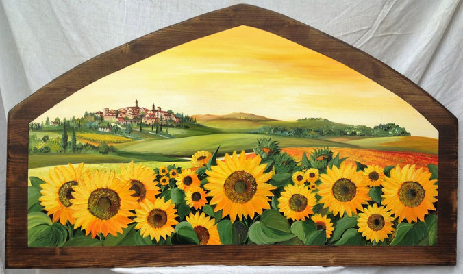 QP 183 QUADRO SU LEGNO CON CORNICE RICAVATA