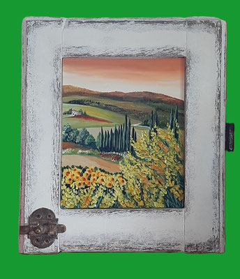 QPD 50 VECCHIO SCURETTO DIPINTO CM 36 X 41