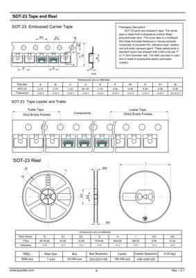 2SD2142（SOT-23）ダーリントントランジスタ | JSCJ製