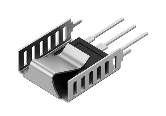 Fischer Elektronik FK 271 MI 247 V クリップオンヒートシンク