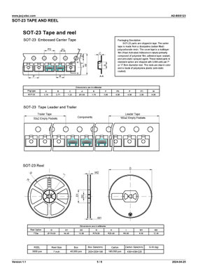 AD-BSS123（SOT-23）車載グレードMOSFET | JSCJ製