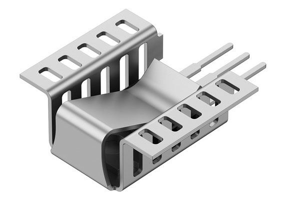 Fischer Elektronik FK  265 MI 220 O クリップオンヒートシンク (銅）