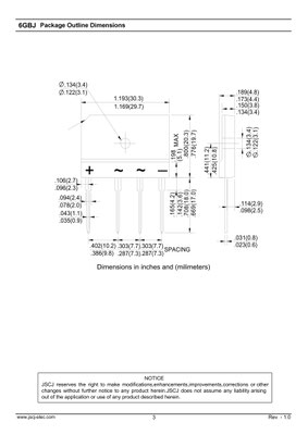 GBJ3510 ブリッジダイオード | JSCJ製