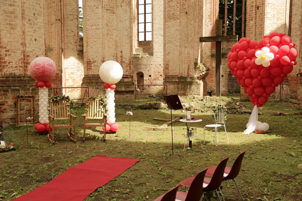 Mr. Balloni.ch, Hochzeit, Liebe,  Explosionsballon, Exploderballon