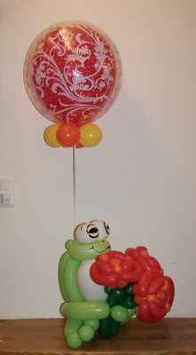 Mr. Balloni.ch, Frosch, Heliumballon, Helium,Geburtstag, Geschenk, Überraschung, Gutschein