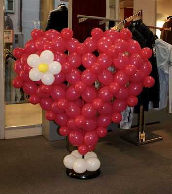 Mr. Balloni.ch, Hochzeit, Liebe,  Ballonherz, Dekoration, Geschenk, Herzen, Valentinstag, Überraschung