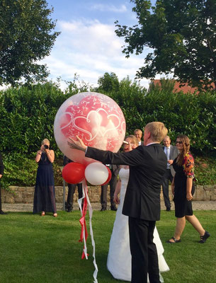 Mr. Balloni.ch, Hochzeit, Liebe, Explosion, Expoloderballon