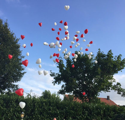 Mr. Balloni.ch, Hochzeit, Liebe, Explosion, Expoloderballon, Herzen