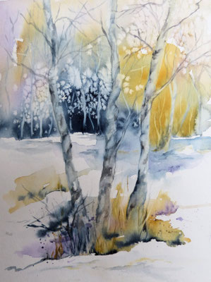 Winterlandschaft (Verkauft)