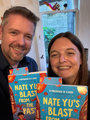 Children's authors - Alastair Chisholm and Frances Moloney