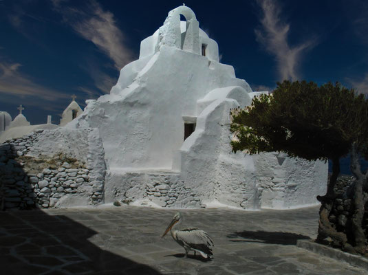 Παναγία Παραπορτιανή - Kirche Panagia Paraportiani
