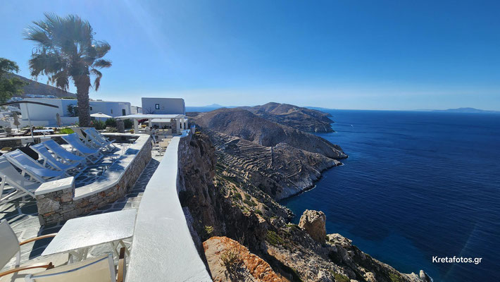 Blick Richtung Sifnos und Milos