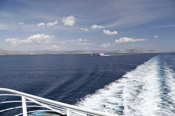 auf dem Weg nach Spetses...
