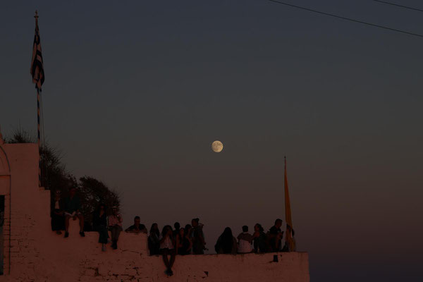 der Mond ist auch schon da