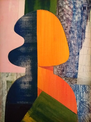 diese So - Geliebte, 40x60cm, 2020, verk
