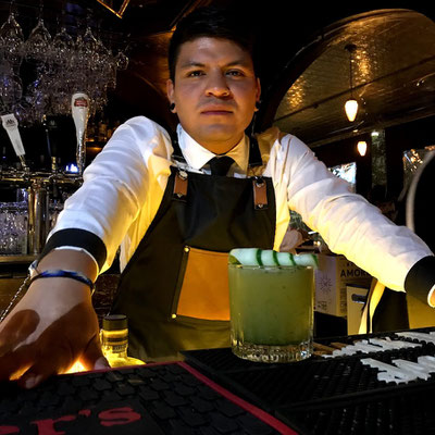 Bartender David Martinez Wallace whisky bar