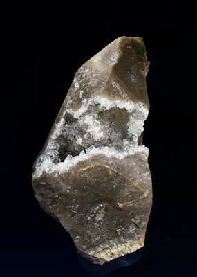Quarz-Druse, H: 6cm, Fundort: Umgebung Mumpf AG; Sammlung Daniel Huber