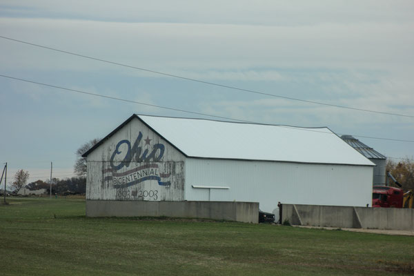One of the Centennial Barns.  One in every county in Ohio.  All painted by the samem person.
