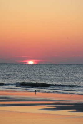 A Gorgeous Morning Begins  5:45 AM Sunset Beach, NC April 5, 2011