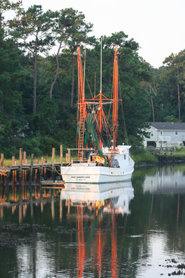 "Miss Sandra Gail"  Top 5 Seller.  Moored in the Calabash River.