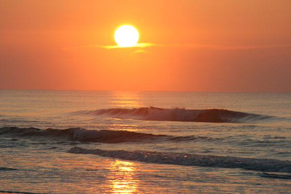 Sun on a Plate; Sunset Beach , NC
