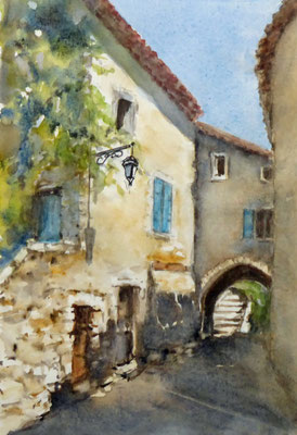 Village - 53x43 cm