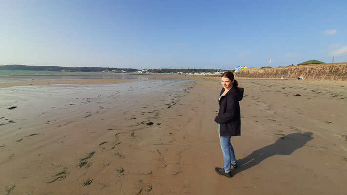 Südstrand zwischen La Haule und St. Helier.