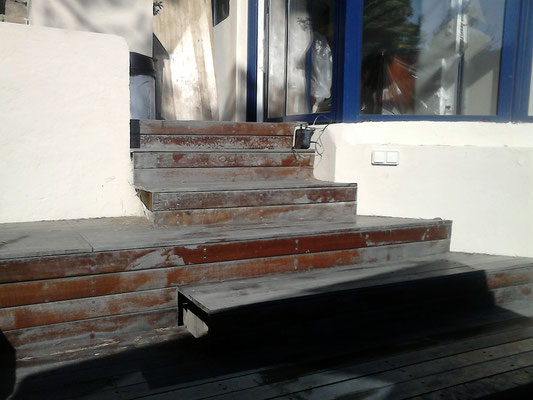 Escalier extérieur à Toulon - Parquet 83