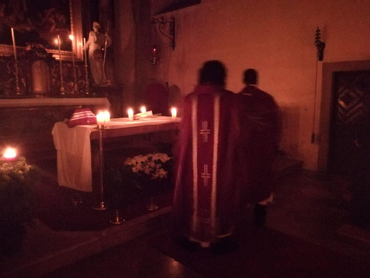 Rorate mit den Firmkandidaten GD 17.12.2024