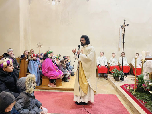 Sternsinger Sendungsmesse 04.01.2025