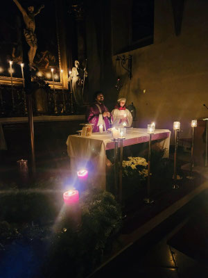 Hl. Messe bei Kerzenlicht 20.12 .2024